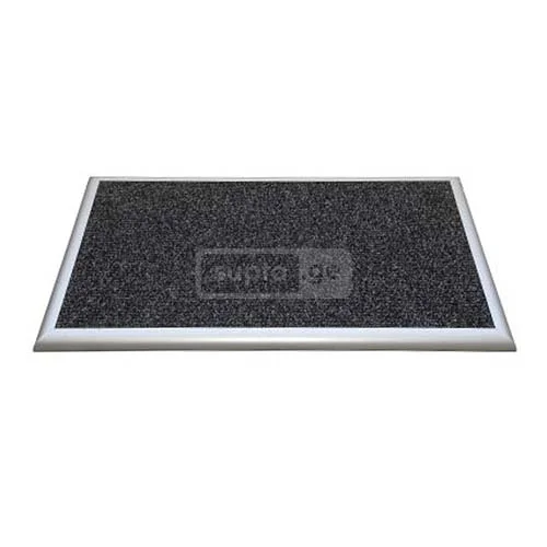 Foot cleaning carpet in aluminum frame 40/60cm